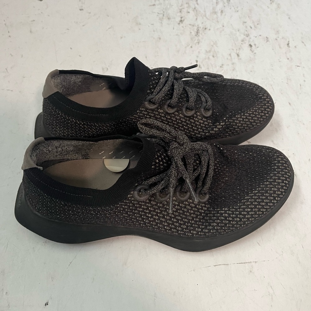Allbirds Tree Dasher Womens Black Athletic Shoes Size 11